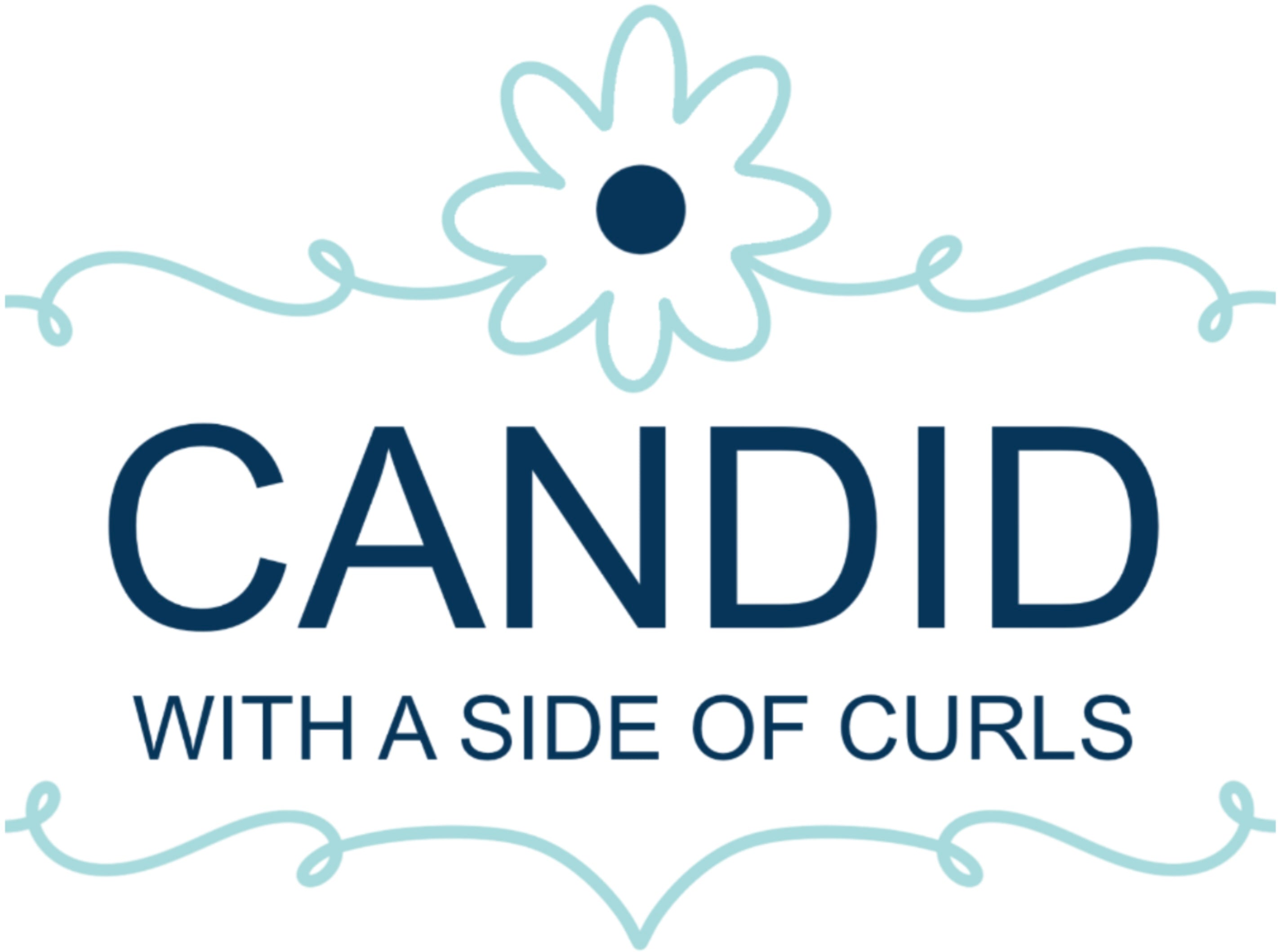Candid With a Side of Curls logo