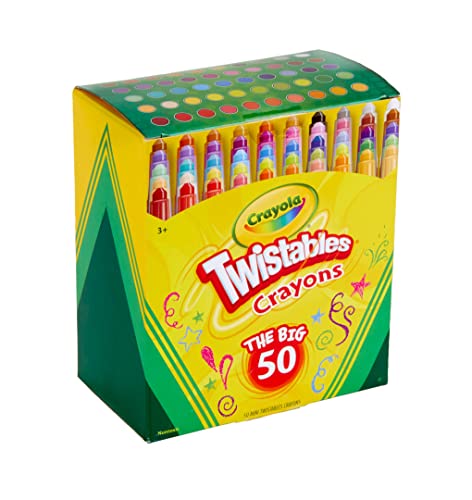 Crayola Mini Twistables Crayons (50ct)
