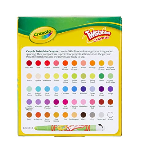Crayola Mini Twistables Crayons (50ct)