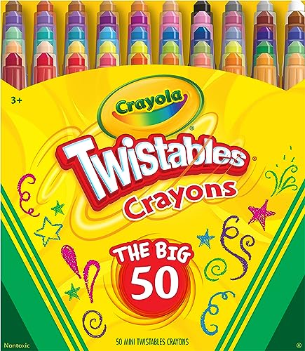 Crayola Mini Twistables Crayons (50ct)