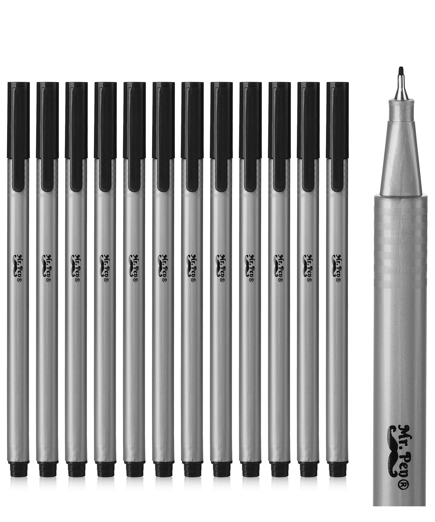 Mr. Pen Black Fine Liner Pens
