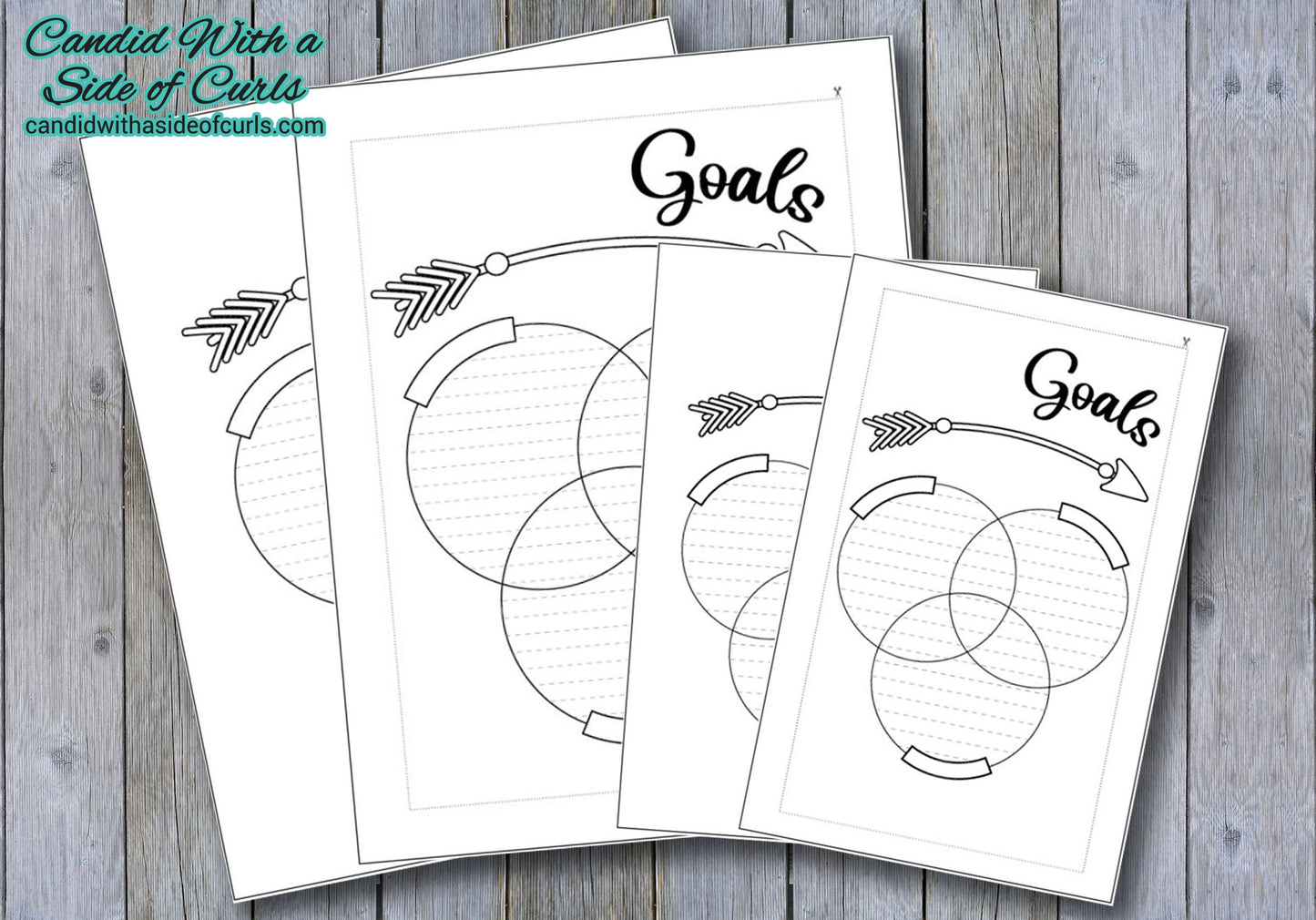 Goals Bullet Journal Printable Pages