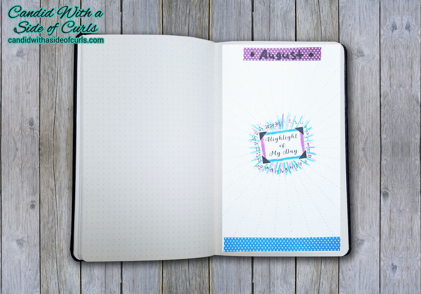 Highlight of My Day Medium Bullet Journal Printable Pages