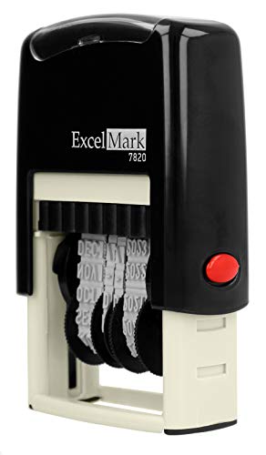 Self-Inking Rubber Date Stamp