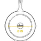 Lodge 10.25 Inch Cast Iron Pre-Seasoned Skillet