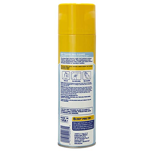 Zep ZUFWC18 Foaming Wall Cleaner