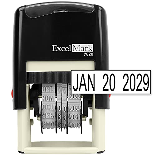 Self-Inking Rubber Date Stamp