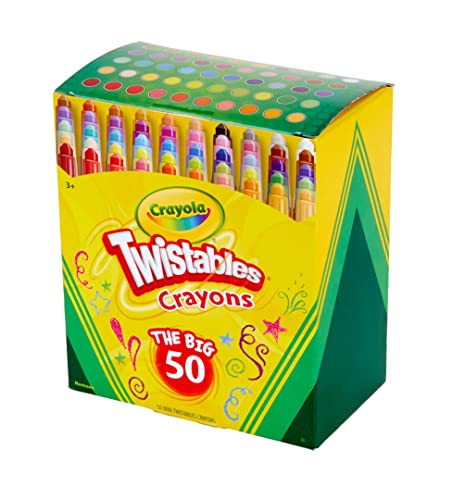 Crayola Mini Twistables Crayons (50ct)