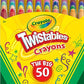 Crayola Mini Twistables Crayons (50ct)