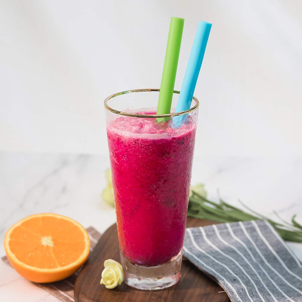 Silicone Smoothie Straws