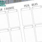 Our Favorite Meal Ideas Bullet Journal-Printable Pages