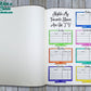 TV Shows List Bullet Journal-Printable Pages