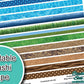 Water and Land Printable Washi Tape