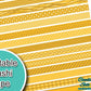 Yellow Printable Washi Tape