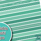 Mint Printable Washi Tape