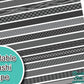 Grey Printable Washi Tape