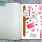 Mail With Hearts Monthly Mood Tracker Bullet Journal-Printable Pages