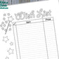 Wish List Bullet Journal Printable Pages