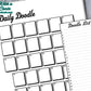 Daily Doodle For Bullet Journal-Printable Pages