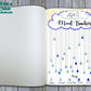 Rain Cloud Monthly Mood Tracker Bullet Journal-Printable Pages